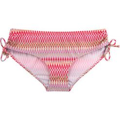 Stroje dwuczęściowe damskie: Figi bikini „Acapulco” w kolorze koralowym ze wzorem