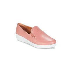 Tenisówki FitFlop SUPERSKATE. Różowe trampki i tenisówki damskie marki FitFlop, bez wzorów, bez zapięcia. Za 351,20 zł.