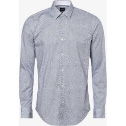 BOSS - Koszula męska – Ronni, niebieski. Niebieskie koszule męskie Boss, xl, bez wzorów, bez kołnierzyka, bez rękawów. Za 479,95 zł.