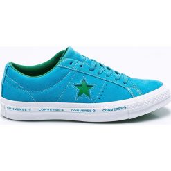 Converse - Tenisówki. Szare trampki męskie marki Converse, ze skóry, na sznurówki. W wyprzedaży za 229,90 zł.
