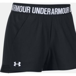 Spodenki sportowe męskie: Under Armour Spodenki damskie NEW Play Up Short BLK/BLK/WHT r. S (1292231-002)