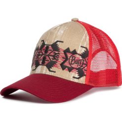 Czapka z daszkiem BUFF - Trucker Cap 117240.555.10.00 Shade Multi. Czerwone czapki damskie Buff, bez wzorów, z bawełny. Za 129,00 zł.