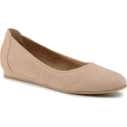 Baleriny TAMARIS - 1-22133-34 Taupe 341. Brązowe baleriny damskie Tamaris, bez wzorów, ze skóry, klasyczne, bez obcasa, na płaskiej podeszwie. W wyprzedaży za 179,00 zł.