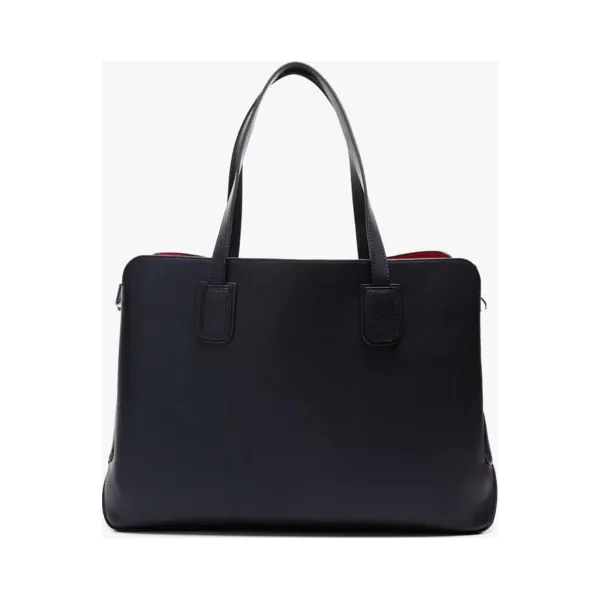 Tommy Hilfiger Torebka Charming Tommy Work Bag , granatowy, rozmiar ONE SIZE. Niebieskie torebki klasyczne damskie TOMMY HILFIGER, w paski, ze skóry, biznesowe, na ramię, bez dodatków. Za 849,99 zł.