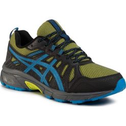 Buty ASICS - Gel-Venture 7 1011A560 Neon Lime/Director Blue 300. Czarne buty sportowe męskie Asics, ze skóry ekologicznej, bez zapięcia, do biegania. W wyprzedaży za 209,00 zł.