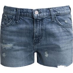 Szorty J BRAND Niebieski. Niebieskie szorty damskie marki J Brand, bez wzorów, z jeansu, klasyczne, z obniżonym stanem. W wyprzedaży za 868,00 zł.