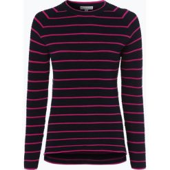 Marie Lund - Sweter damski, niebieski. Niebieskie swetry damskie Marie Lund, l, w paski, z dzianiny, bez rękawów, bez kaptura. Za 149,95 zł.