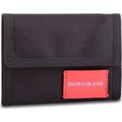 Duży Portfel Męski CALVIN KLEIN JEANS - Sp Essential + Canvas Billfold K40K400841 001. Czarne portfele męskie marki Calvin Klein Jeans, z jeansu. Za 179,00 zł.