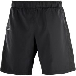 Salomon Spodenki męskie Agile 2in1 Short czarne r. L. Czarne spodenki sportowe męskie marki Salomon, sportowe. Za 144,95 zł.