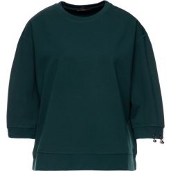 Bluzka TwinSet 192TP2541. Zielone bluzki damskie Twinset, bez wzorów, z elastanu, bez kołnierzyka, bez rękawów. W wyprzedaży za 229,00 zł.