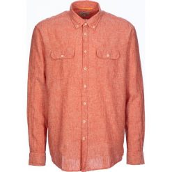 Koszula "Tom" - Regular fit - w kolorze pomarańczowym. Pomarańczowe koszule męskie Camel Active, m, bez wzorów, z bawełny, button down, bez rękawów. W wyprzedaży za 87,95 zł.
