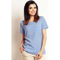 T-shirty damskie: Koszulka w kolorze błękitnym