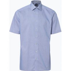 OLYMP Luxor modern Fit - Koszula męska niewymagająca prasowania, niebieski. Niebieskie koszule męskie na spinki OLYMP Luxor modern Fit, m, w kratkę. Za 149,95 zł.