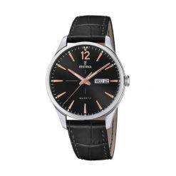 Festina F20205-4 - Zaufało nam tysiące klientów, wybierz profesjonalny sklep. Czarne zegarki męskie marki Festina. Za 395,00 zł.