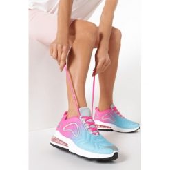 Niebiesko-Różowe Sneakersy Telegina. Niebieskie sneakersy damskie Born2be. Za 99,99 zł.