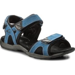 Sandały CAMEL ACTIVE - 760.71.03 Denim/Black. Niebieskie klapki damskie marki Camel Active, bez wzorów, ze skóry ekologicznej, bez obcasa. Za 379,00 zł.