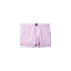Spodenki do spania męskie RÓŻOWE KROPKI. Różowe piżamy męskie HisOutfit, xl, bez wzorów, z bawełny, bez rękawów. Za 79,00 zł.