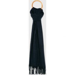 Pieces - Szalik. Czarne szaliki damskie Pieces, z bawełny. Za 119,90 zł.