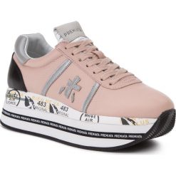 Sneakersy PREMIATA - Beth 3872 Różowy. Różowe półbuty damskie Premiata, ze skóry. W wyprzedaży za 619,00 zł.