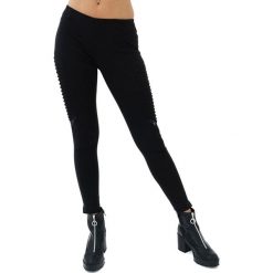 Legginsy: Legginsy w kolorze czarnym