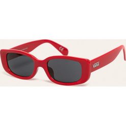 Vans - Okulary VN0A45GOIZQ1. Czerwone okulary przeciwsłoneczne męskie Vans, prostokątne. W wyprzedaży za 79,90 zł.