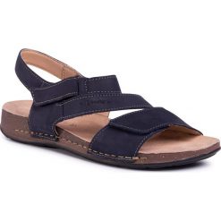 Sandały GO SOFT - WI21-CORSA-04 Cobalt Blue. Niebieskie klapki damskie GO SOFT, bez wzorów, ze skóry, bez obcasa. Za 99,99 zł.
