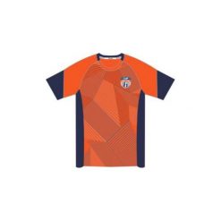 Huari Koszulka Męska Duco Red Orange/Medival Blue r. XL. Czerwone koszulki sportowe męskie marki Huari, m. Za 54,54 zł.