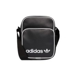 Teczki adidas Mini Vintage Bag DH1006. Czarne aktówki męskie marki Adidas, bez wzorów, vintage, bez dodatków. Za 99,99 zł.