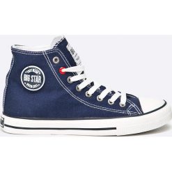Big Star - Trampki. Niebieskie trampki i tenisówki damskie marki BIG STAR, z materiału. Za 89,90 zł.