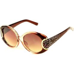 Ekstrawaganckie okulary przeciwsłoneczne mazzini super star brąz. Pomarańczowe okulary przeciwsłoneczne damskie LOOKS STYLE EYEWAER, eleganckie. W wyprzedaży za 59,90 zł.