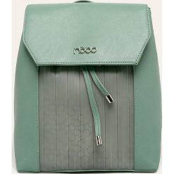 Nobo - Plecak. Zielone plecaki damskie Nobo, z aplikacjami, z poliesteru, eleganckie. W wyprzedaży za 119,90 zł.