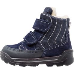 Pepino JIM Śniegowce nautic/ozean. Niebieskie buty chłopięce zimowe Pepino, z materiału. W wyprzedaży za 194,35 zł.