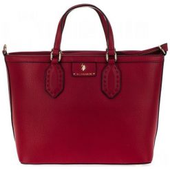 U.S. POLO ASSN. torebka damska Palm Beach, czerwony. Czerwone torebki klasyczne damskie U.S. Polo Assn., bez wzorów, eleganckie, bez dodatków. Za 439,00 zł.